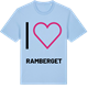 Blue Soul t-shirt med Jag älskar Ramberget t-shirt stort tryck