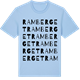 Blue Soul t-shirt med Ramberget ordlek t-shirt