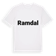 Ramdal fetstil t-shirt