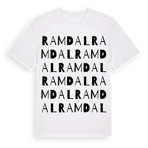 Ramdal ordlek t-shirt – ekologisk bomull t-shirt från Pinshirt