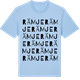 Blue Soul t-shirt med Rämje ordlek t-shirt