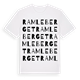 Ramleberget ordlek t-shirt
