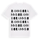 Rammbo ordlek t-shirt