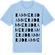 Blue Soul t-shirt med Rammerud ordlek t-shirt