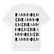 Rammholmen ordlek t-shirt