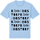 Blue Soul t-shirt med Rämmingstorp ordlek t-shirt