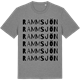 Mid Heather Gray t-shirt med Rammsjön ordlek t-shirt