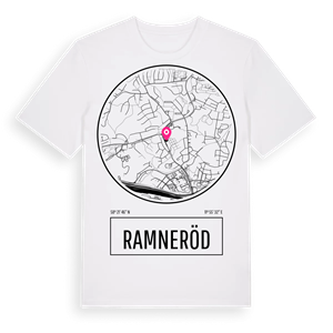 Ramneröd t-shirt – ekologisk bomull t-shirt från Pinshirt