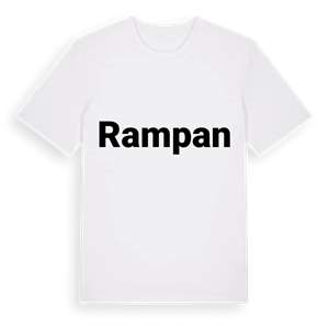 Rampan fetstil t-shirt – ekologisk bomull t-shirt från Pinshirt
