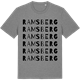 Mid Heather Gray t-shirt med Ramsberg ordlek t-shirt