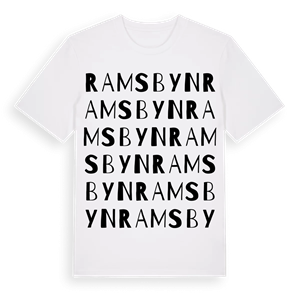 Ramsbyn ordlek t-shirt – ekologisk bomull t-shirt från Pinshirt