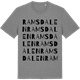 Mid Heather Gray t-shirt med Ramsdalen ordlek t-shirt