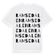 Ramsedalen ordlek t-shirt