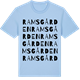 Blue Soul t-shirt med Ramsgården ordlek t-shirt