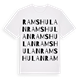 Ramshulan ordlek t-shirt