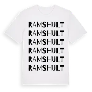 Ramshult ordlek t-shirt – ekologisk bomull t-shirt från Pinshirt