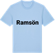 Blue Soul t-shirt med Ramsön fetstil t-shirt