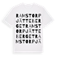 Ramstorp Jätteberget ordlek t-shirt