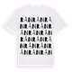 Rån ordlek t-shirt