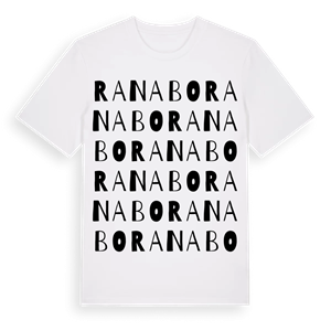 Ranabo ordlek t-shirt – ekologisk bomull t-shirt från Pinshirt