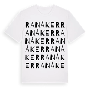 Ranåker ordlek t-shirt – ekologisk bomull t-shirt från Pinshirt