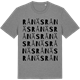 Mid Heather Gray t-shirt med Rånäs ordlek t-shirt