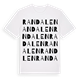 Randalen ordlek t-shirt