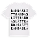 Randaslätt ordlek t-shirt