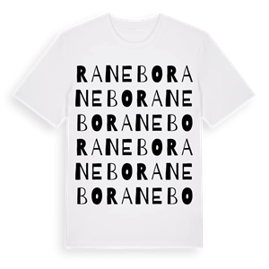 Ranebo ordlek t-shirt – ekologisk bomull t-shirt från Pinshirt