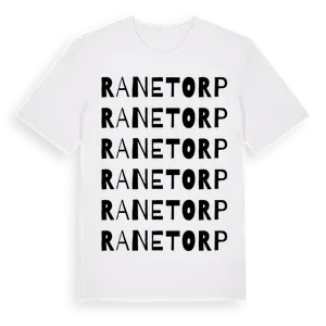 Ranetorp ordlek t-shirt – ekologisk bomull t-shirt från Pinshirt