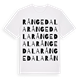 Rångedala ordlek t-shirt
