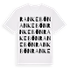 Rankebön ordlek t-shirt