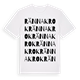 Ränna krok ordlek t-shirt