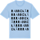 Blue Soul t-shirt med Rannekärr ordlek t-shirt