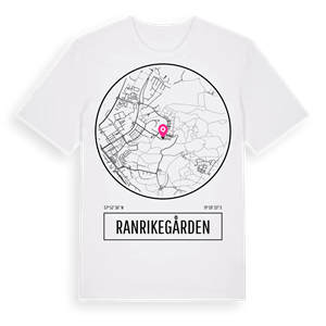 Ranrikegården t-shirt – ekologisk bomull t-shirt från Pinshirt