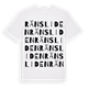 White t-shirt med Ränsliden ordlek t-shirt