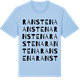 Blue Soul t-shirt med Ranstena ordlek t-shirt