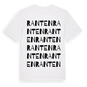Ranten ordlek t-shirt – ekologisk bomull t-shirt från Pinshirt