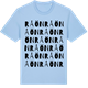 Blue Soul t-shirt med Råön ordlek t-shirt