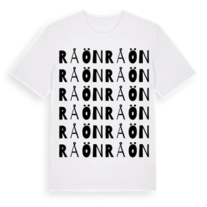 Råön ordlek t-shirt – ekologisk bomull t-shirt från Pinshirt