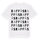 Rappås ordlek t-shirt