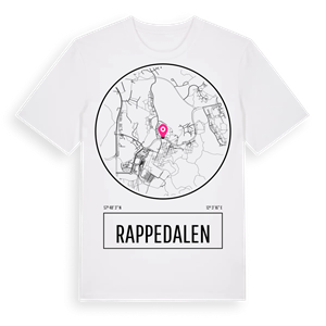 Rappedalen t-shirt – ekologisk bomull t-shirt från Pinshirt