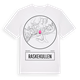 White t-shirt med Raskekullen t-shirt