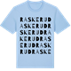 Blue Soul t-shirt med Raskerud ordlek t-shirt
