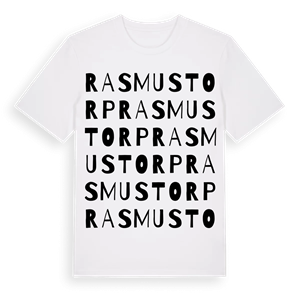 Rasmustorp ordlek t-shirt – ekologisk bomull t-shirt från Pinshirt