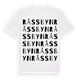 Råssbyn ordlek t-shirt
