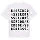 Råssered ordlek t-shirt
