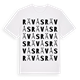 Rävås ordlek t-shirt
