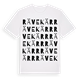 White t-shirt med Rävekärr ordlek t-shirt