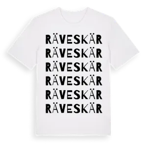Räveskär ordlek t-shirt – ekologisk bomull t-shirt från Pinshirt